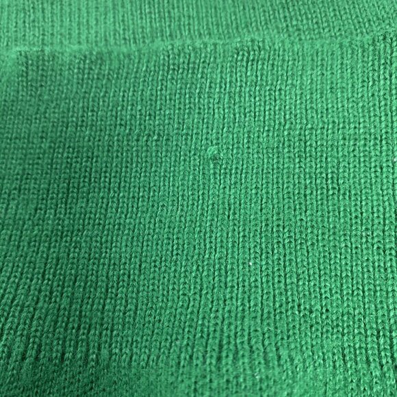 VTG Antigua Of Scottsdale Green V Neck Pullover Long Sleeve Knit Sweater Mens XL - Picture 6 of 9